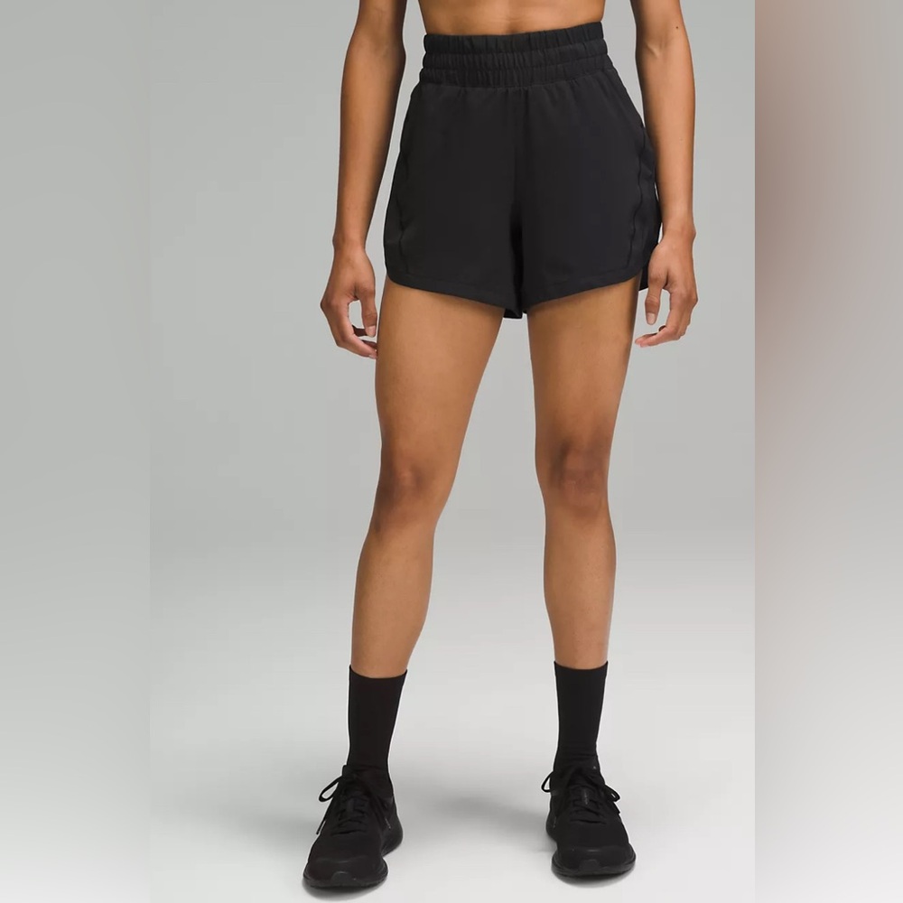 Lululemon Track That High-Rise Lined Short 5"